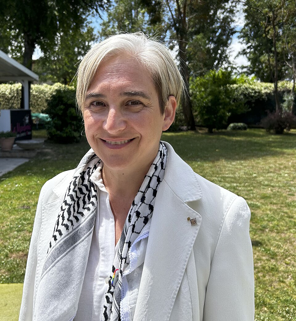 Ada Colau en un encuentro en 2024, fotografía de archivo